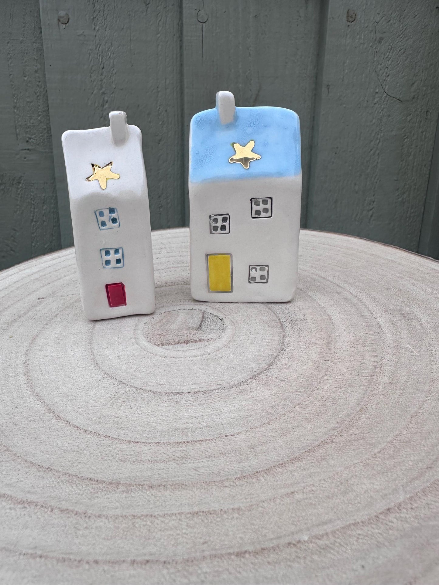 Beautiful Handmade Ceramic mini Cottage House