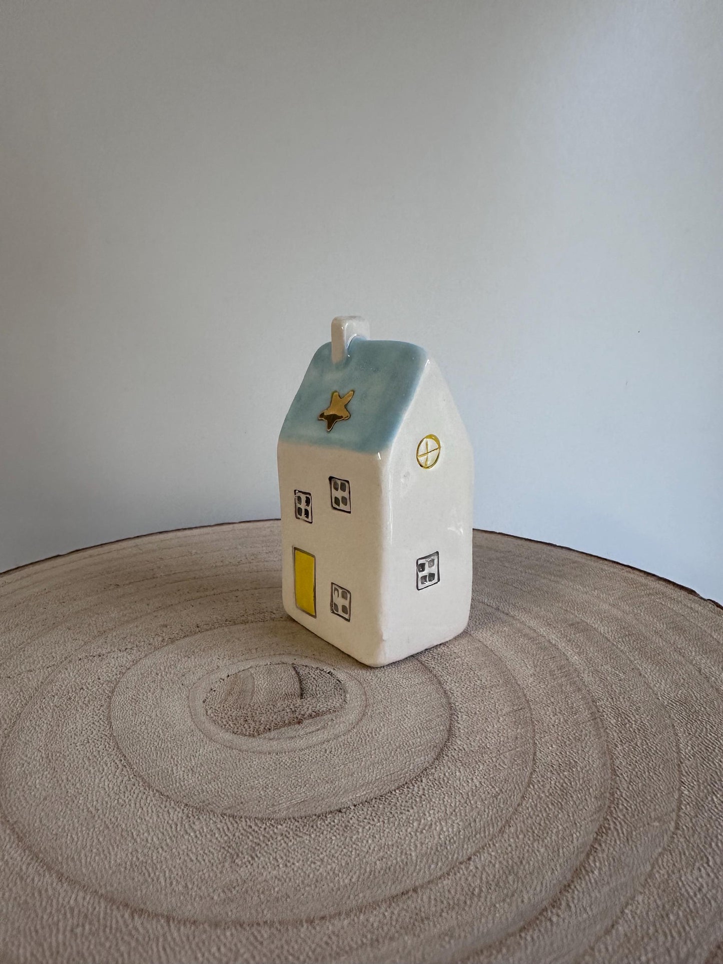 Beautiful Handmade Ceramic mini Cottage House