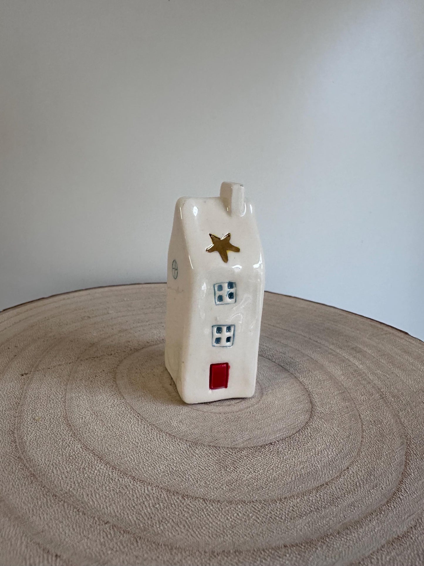 Beautiful Handmade Ceramic mini Cottage House