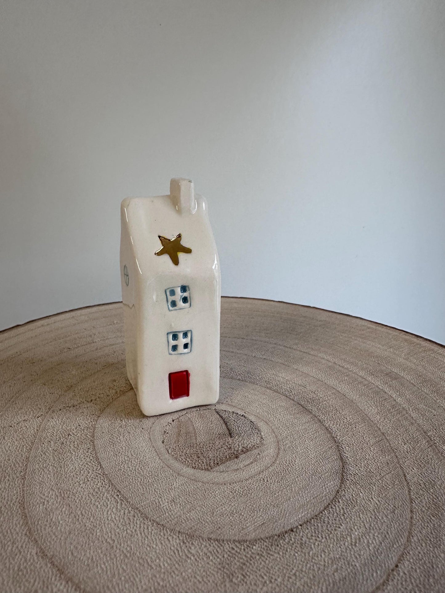 Beautiful Handmade Ceramic mini Cottage House