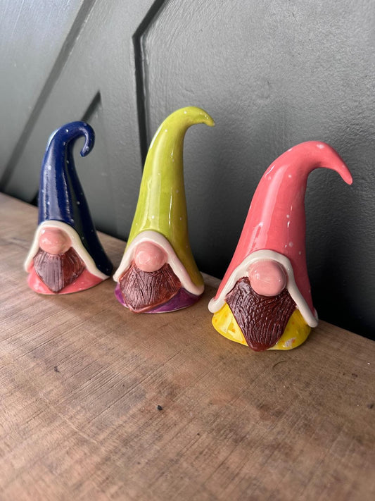 Handmade Ceramic Gonk / Tomte Gnome