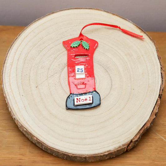 Pretty Post Box. Christmas Tree Decoration
