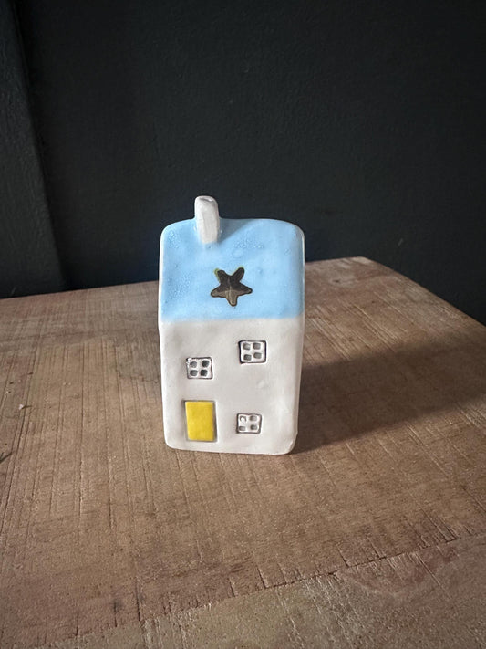 Beautiful Handmade Ceramic mini Cottage House