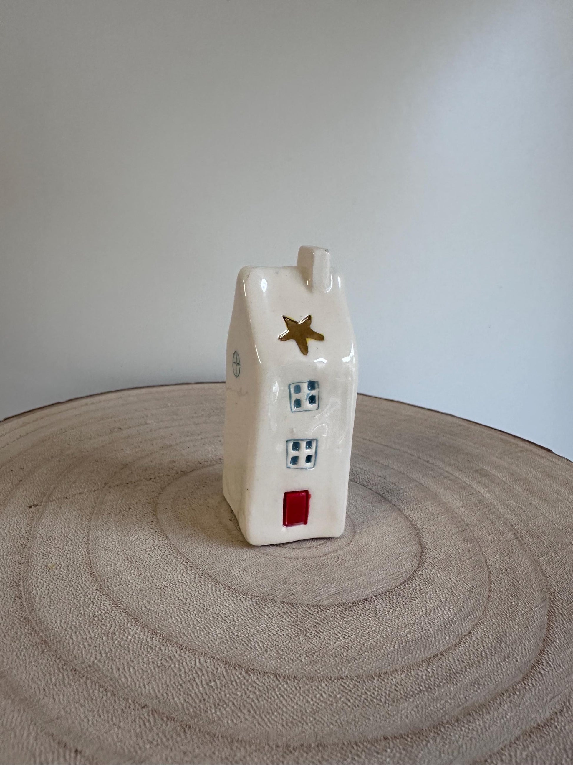 Beautiful Handmade Ceramic mini Cottage House