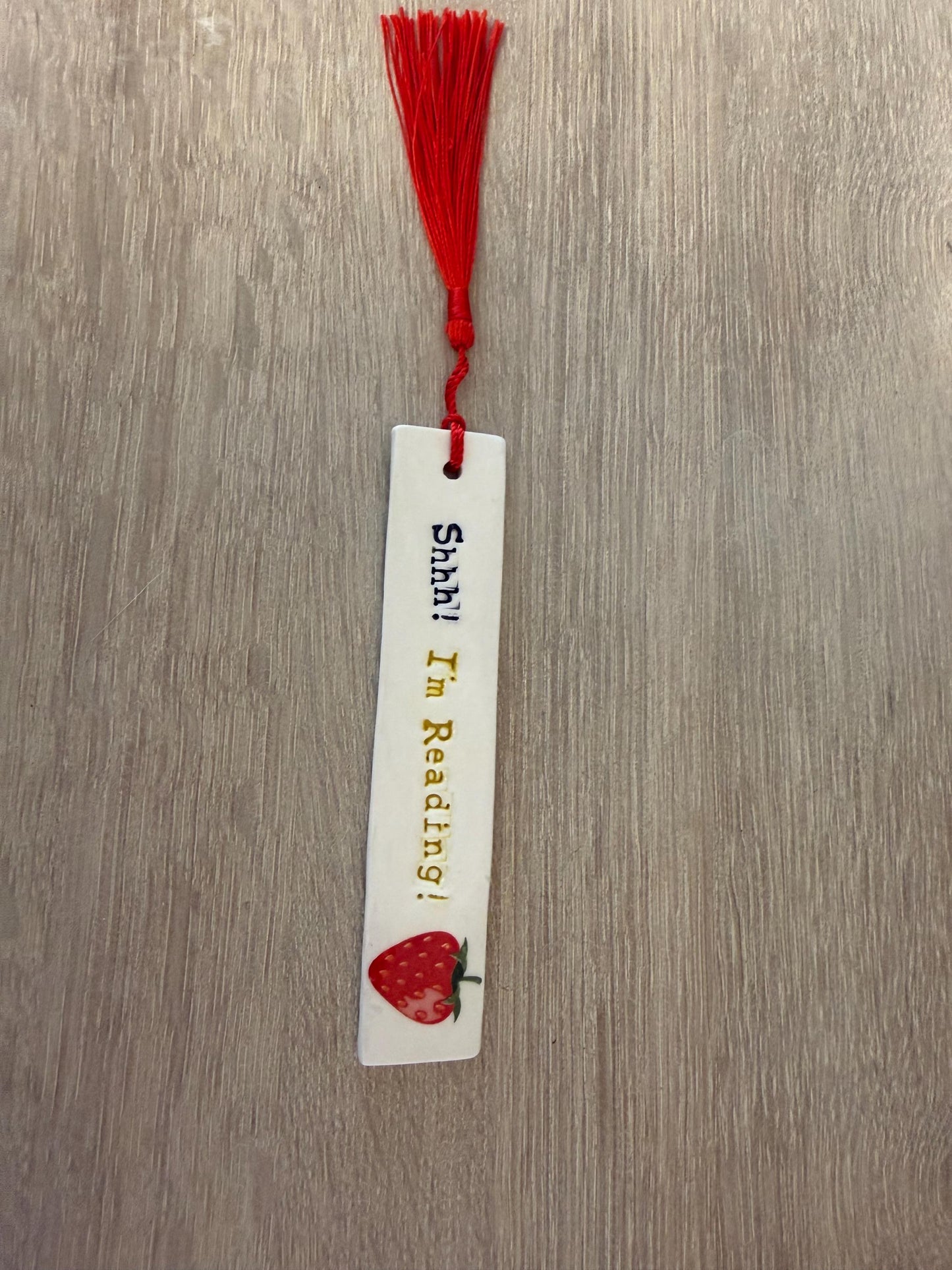Porcelain Bookmark Handmade