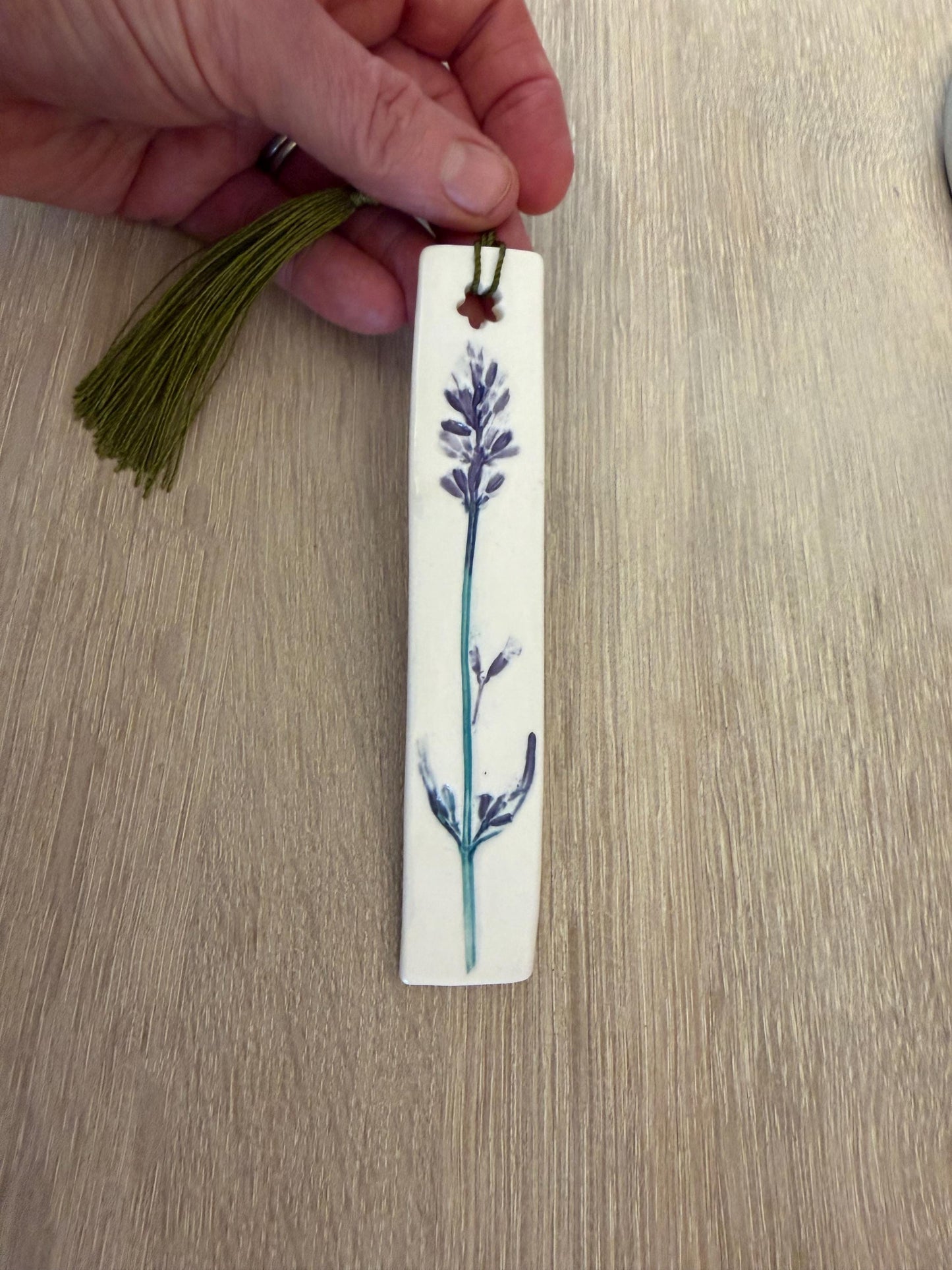 Porcelain Bookmark Handmade