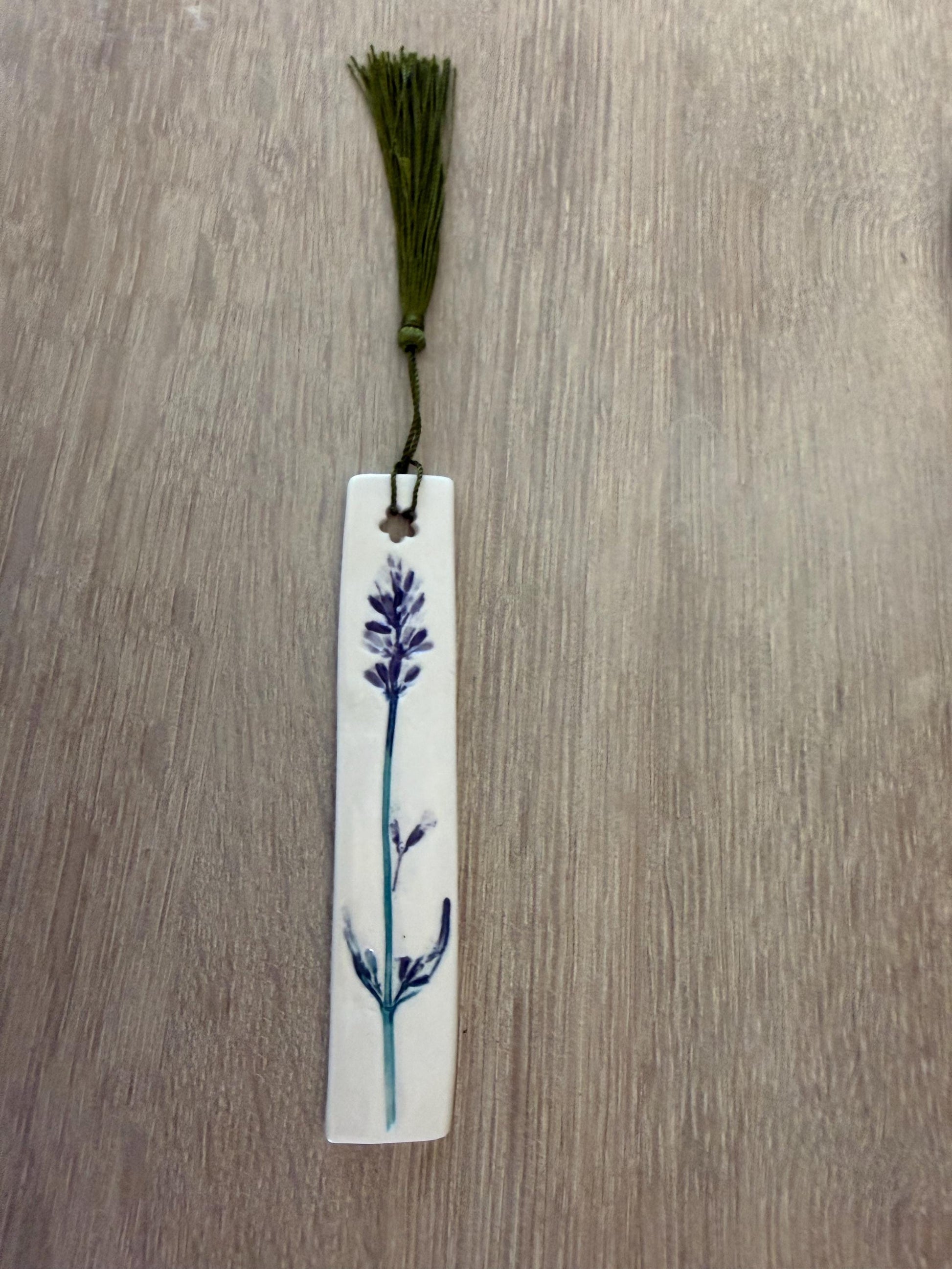 Porcelain Bookmark Handmade