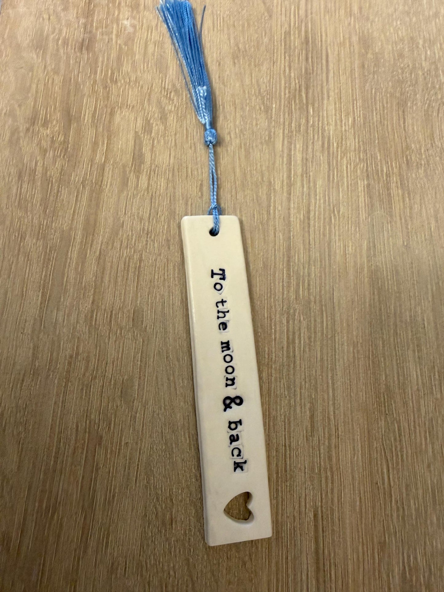 Porcelain Bookmark Handmade