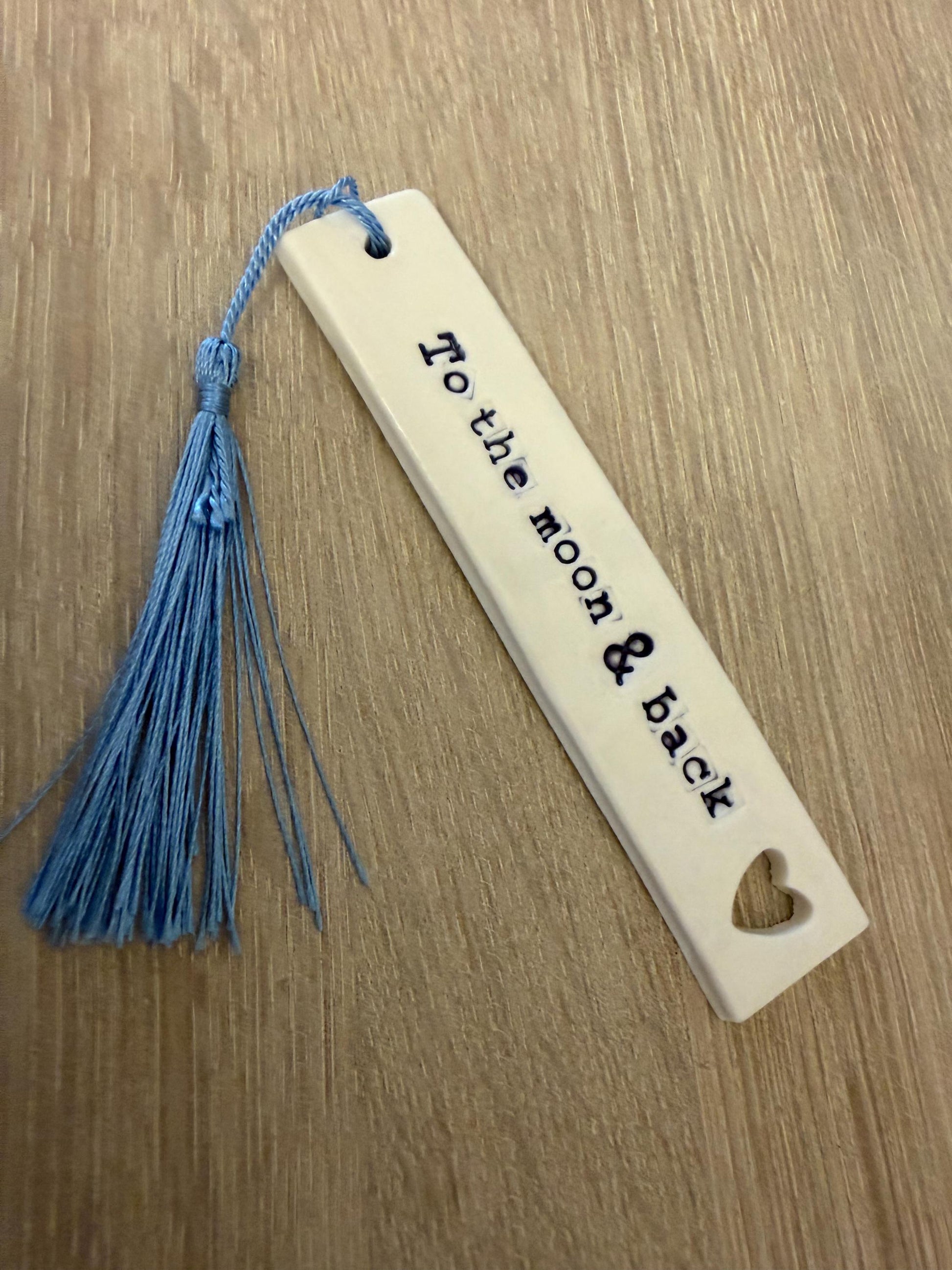 Porcelain Bookmark Handmade