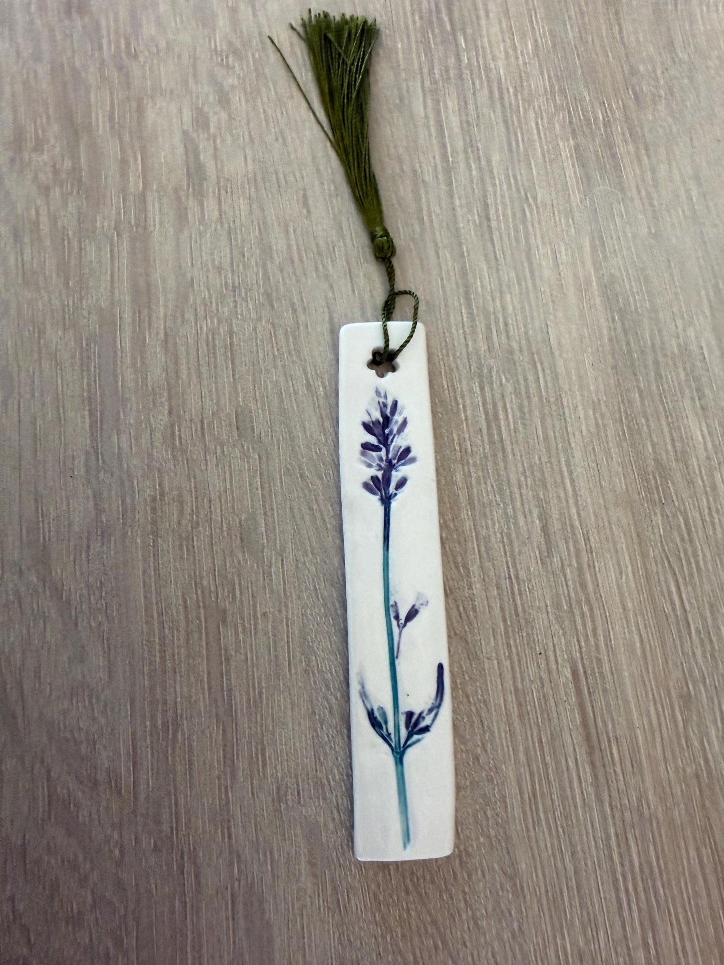 Porcelain Bookmark Handmade